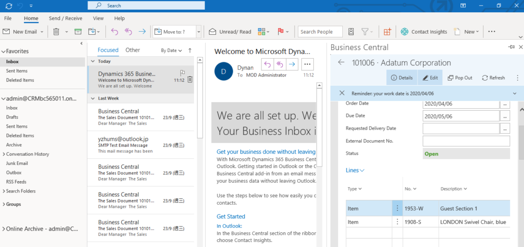 Integrated sales tools