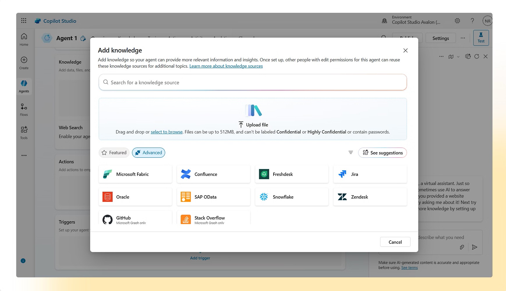 Connect to third-party data