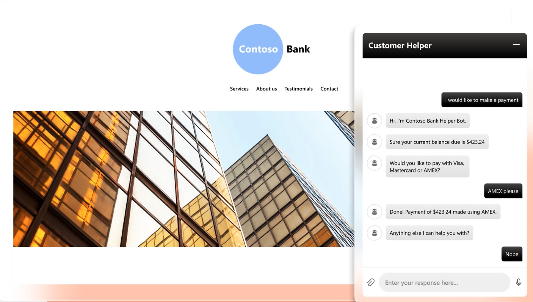 Enhance business applications