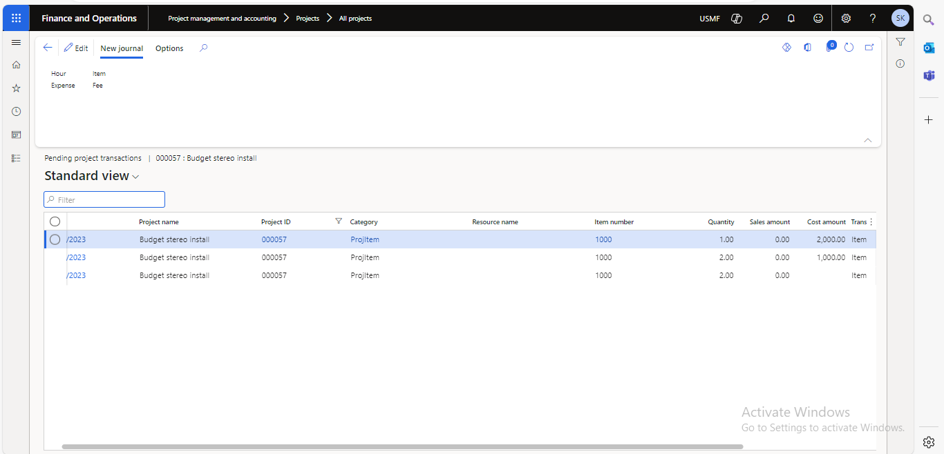 Simplified management