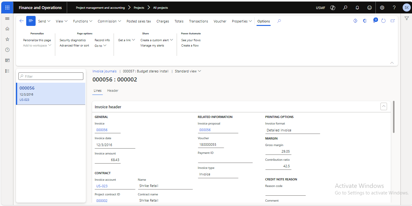 Optimized processes