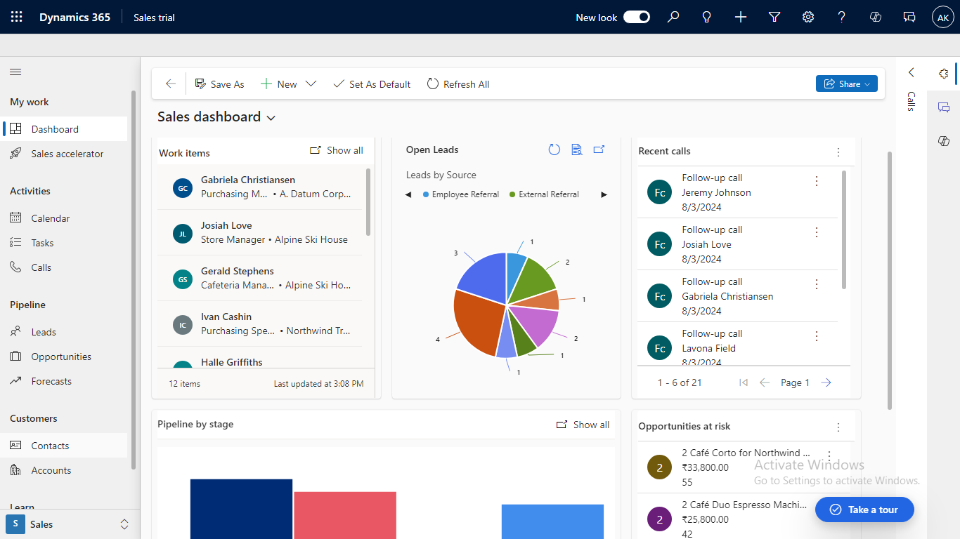 Relationship insights