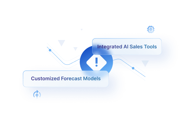 Limited sales visibility and forecast confidence